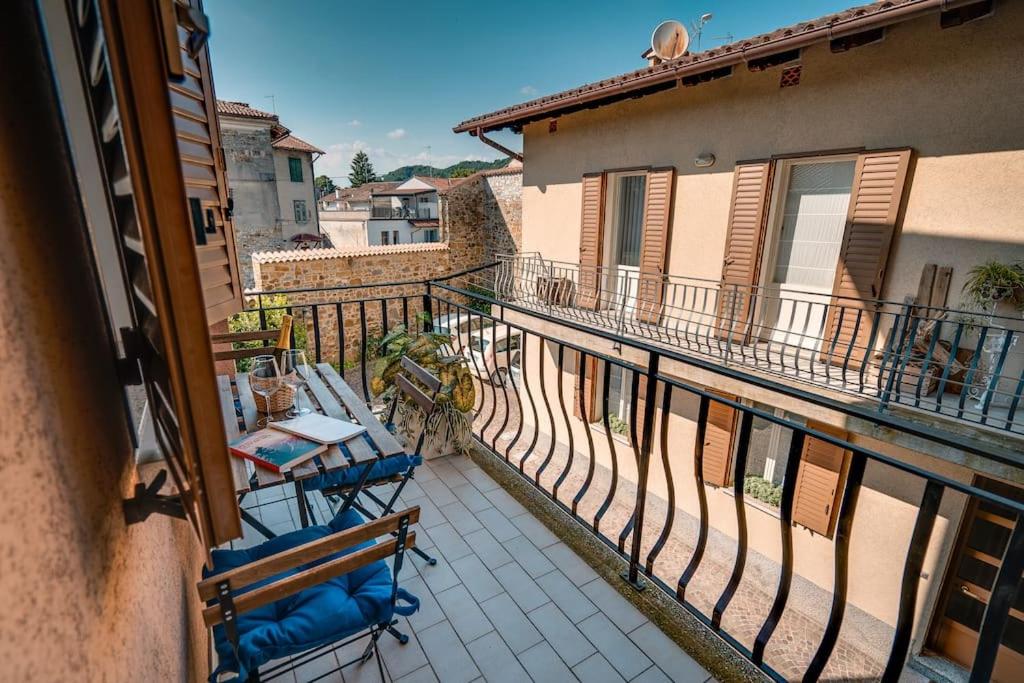 Balkón nebo terasa v ubytování Trilocale in centro a Cormons con balcone e garage