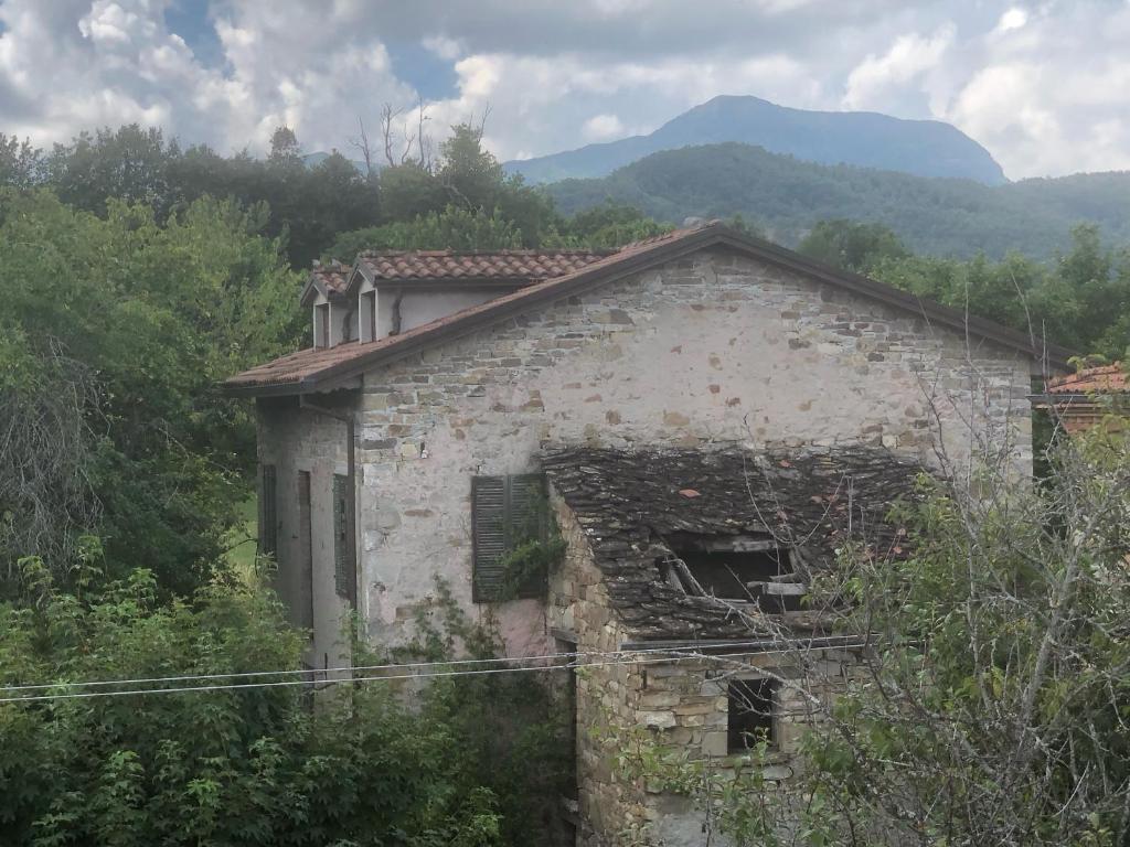Nespecifikovaný výhled na hory nebo výhled na hory při pohledu z bed and breakfast