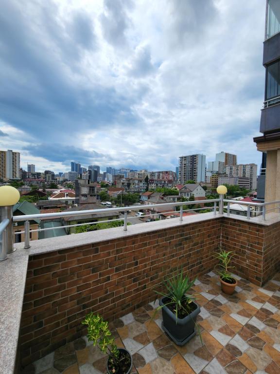 Balkón nebo terasa v ubytování hotel Vaxx