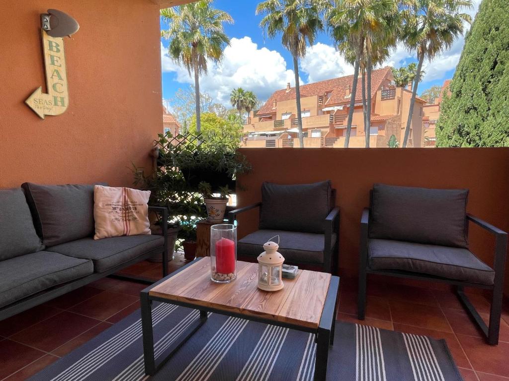 Część wypoczynkowa w obiekcie 2231 - Amazing 3 bedrooms with 3 sunny terraces