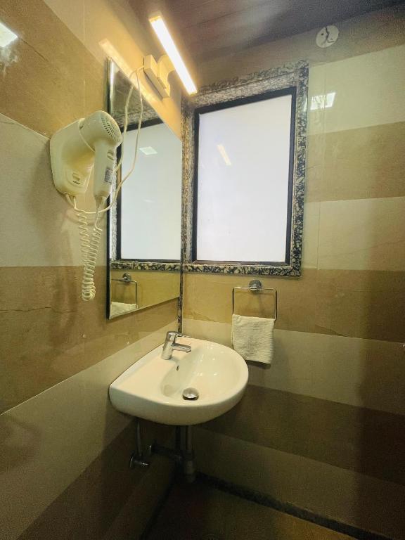 Koupelna v ubytování Hotel Kc Inn Ajmer