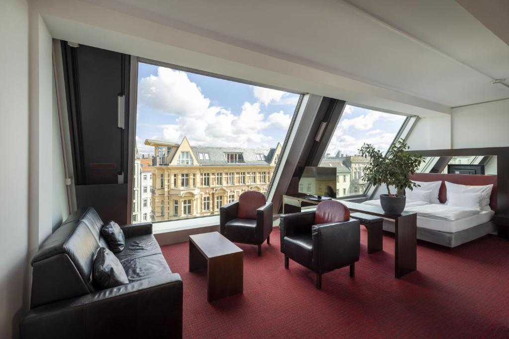 Posezení v ubytování ARCOTEL Velvet Berlin