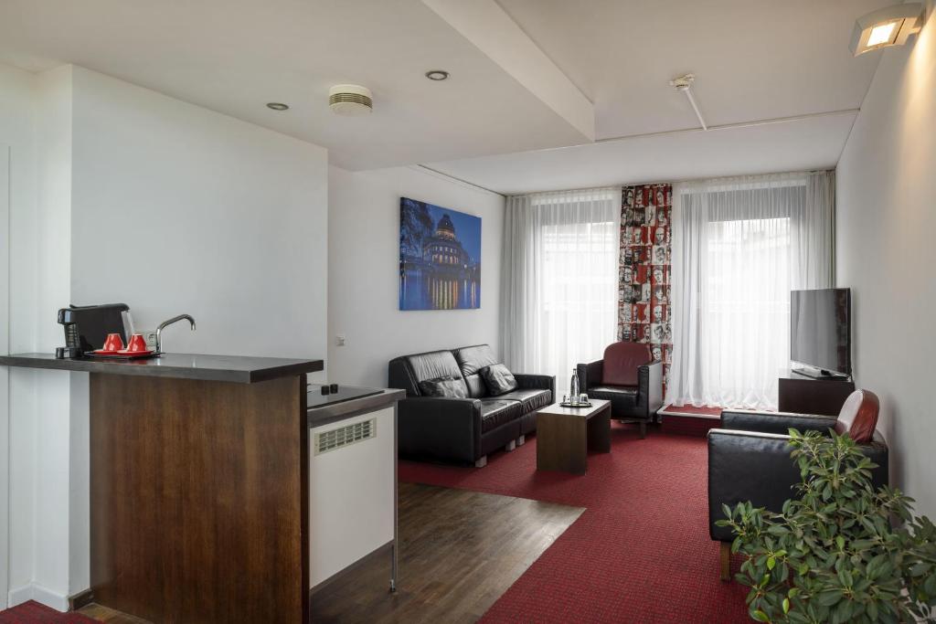 Posezení v ubytování ARCOTEL Velvet Berlin