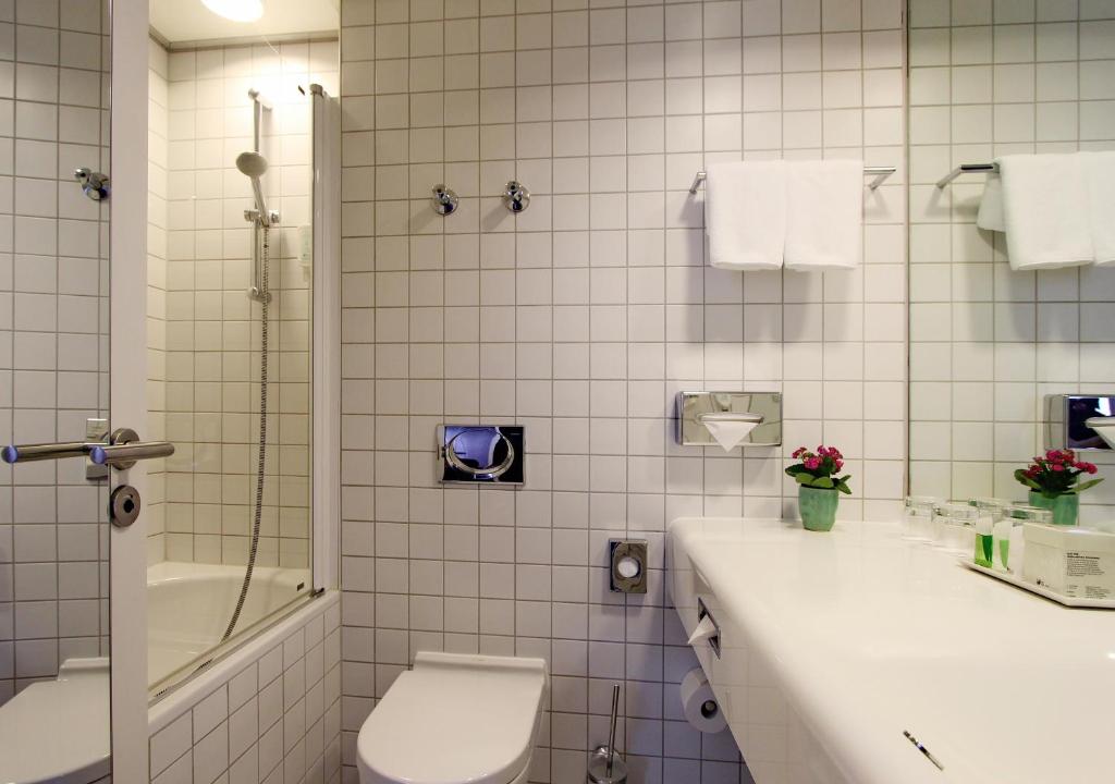 Koupelna v ubytování ARCOTEL Velvet Berlin