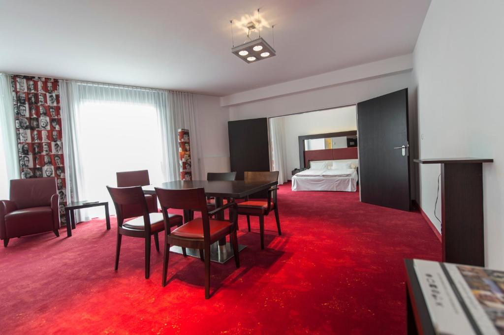 Posezení v ubytování ARCOTEL Velvet Berlin