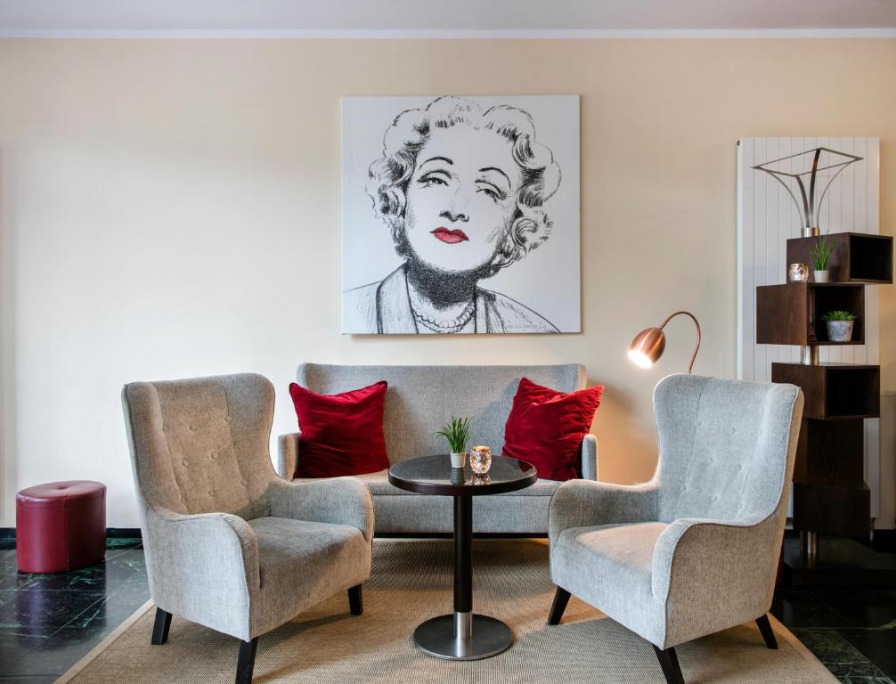 Posezení v ubytování ARCOTEL Velvet Berlin