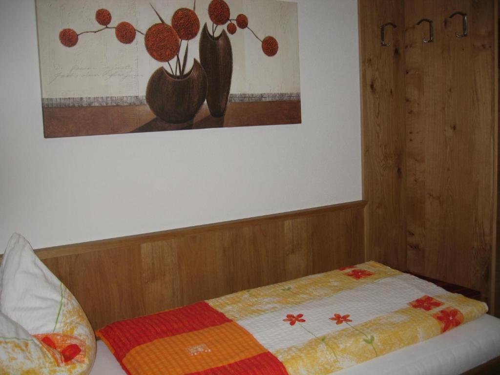 Posteľ alebo postele v izbe v ubytovaní Haus Bergfriede