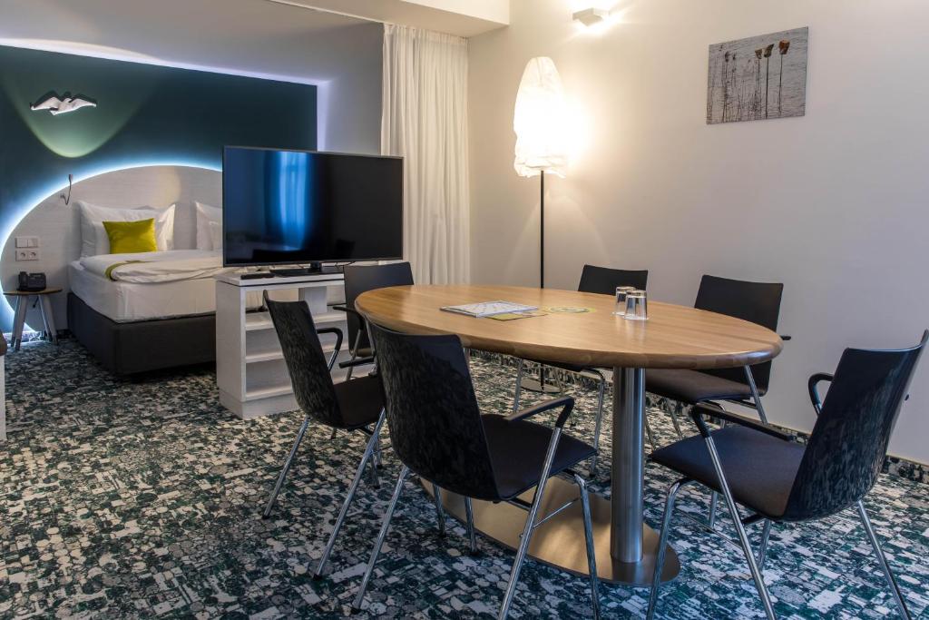 Posezení v ubytování ARCOTEL Donauzentrum Wien