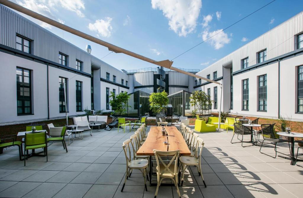 Budova, kde se hotel nachází