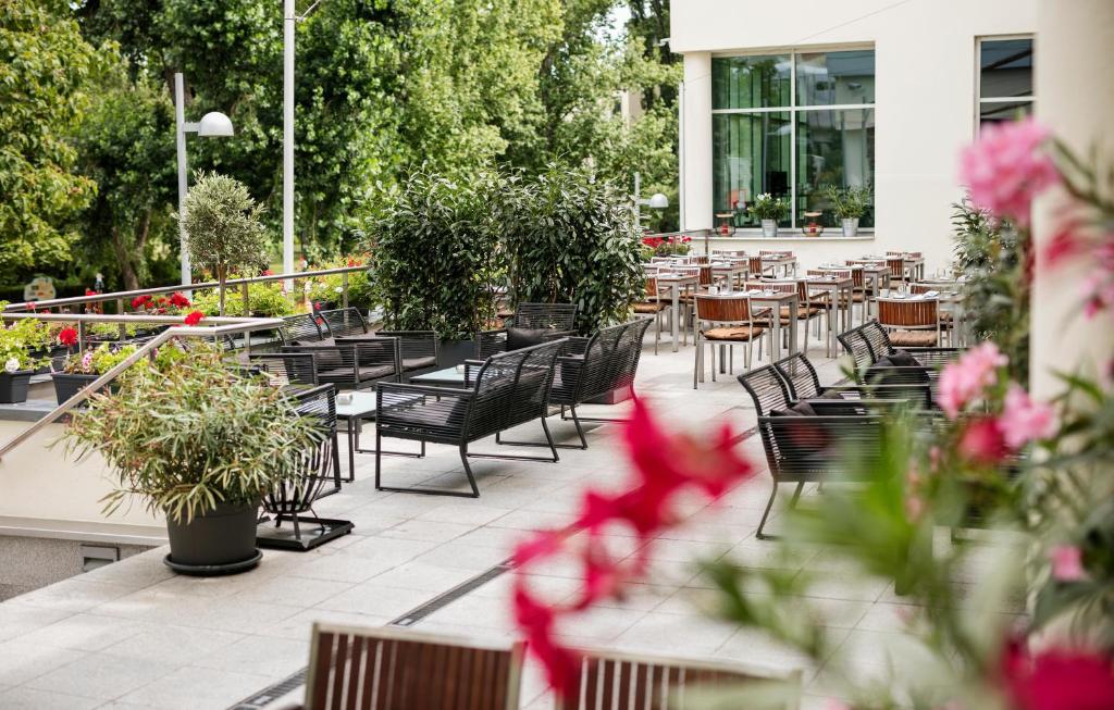 Zahrada ubytování ARCOTEL Kaiserwasser Wien