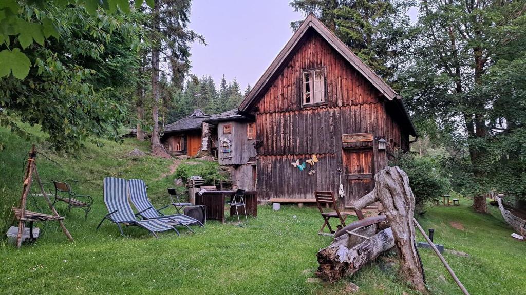 Zahrada ubytování Schell-Hütte