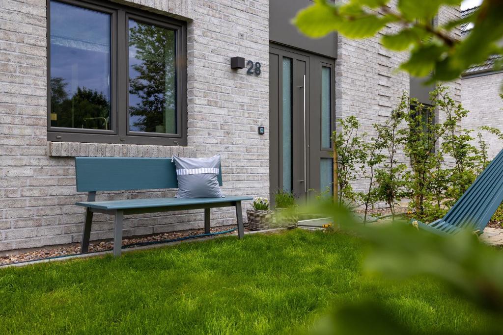 Zahrada ubytování Ferienhaus Liegeplatz Dangast
