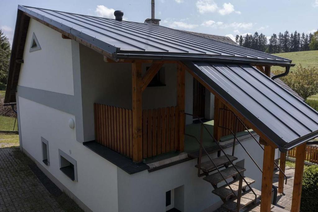 Budova, kde se apartmán nachází