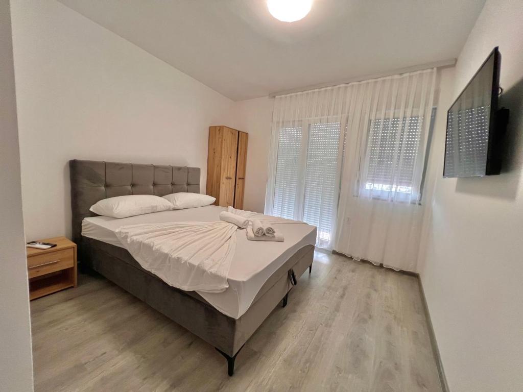 Postel nebo postele na pokoji v ubytování Hotel Nur