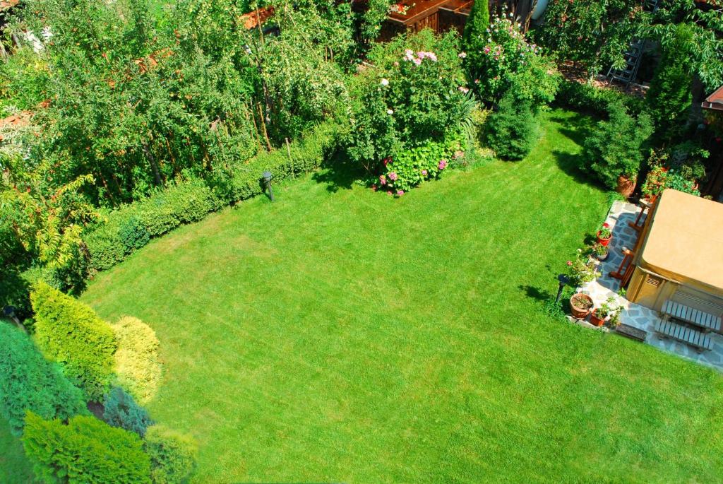 Zahrada ubytování Guest House Chicho Tsane