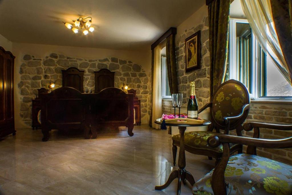 Posezení v ubytování Casa del Sol Rozalija Luxury Rooms