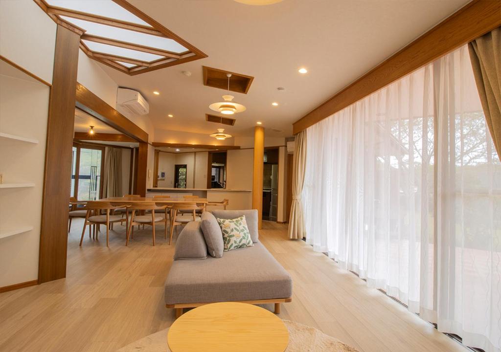 Posezení v ubytování Villa ISE shima