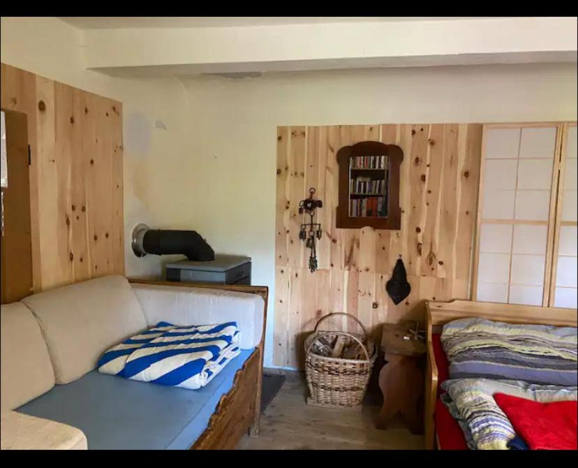 Postel nebo postele na pokoji v ubytování Schell-Hütte