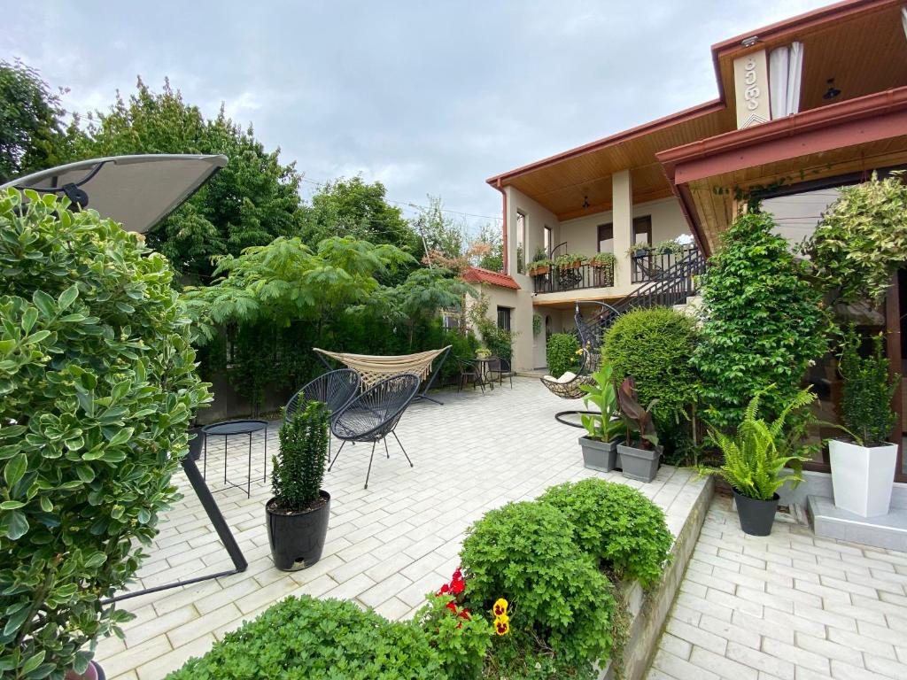 Zahrada ubytování Kera Rooms