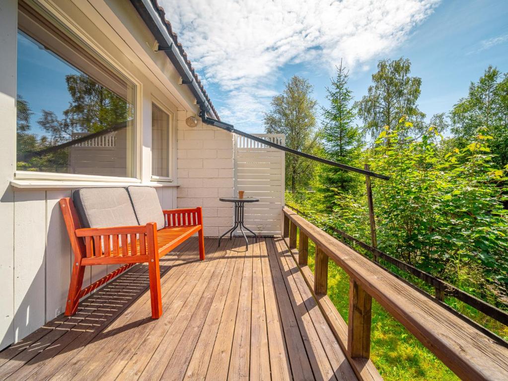 Balkón nebo terasa v ubytování Hardanger Guesthouse