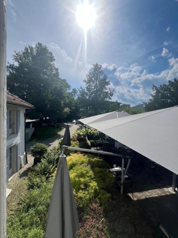 Zahrada ubytování Hostellerie Le Petit Manoir
