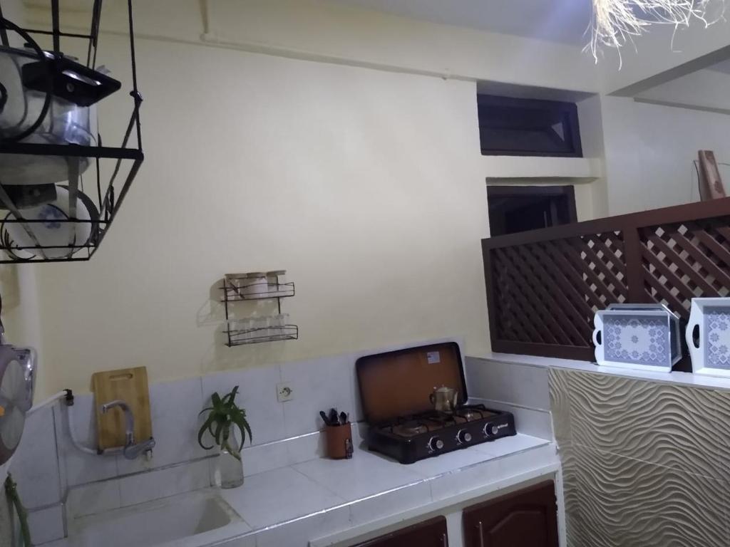 Kuchyň nebo kuchyňský kout v ubytování Appartement in Medina