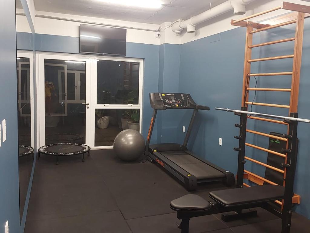 Γυμναστήριο ή/και όργανα γυμναστικής στο Local aconchegante central