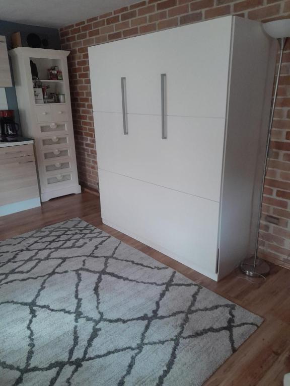 Kuchyň nebo kuchyňský kout v ubytování Ferienwohnung Gisela