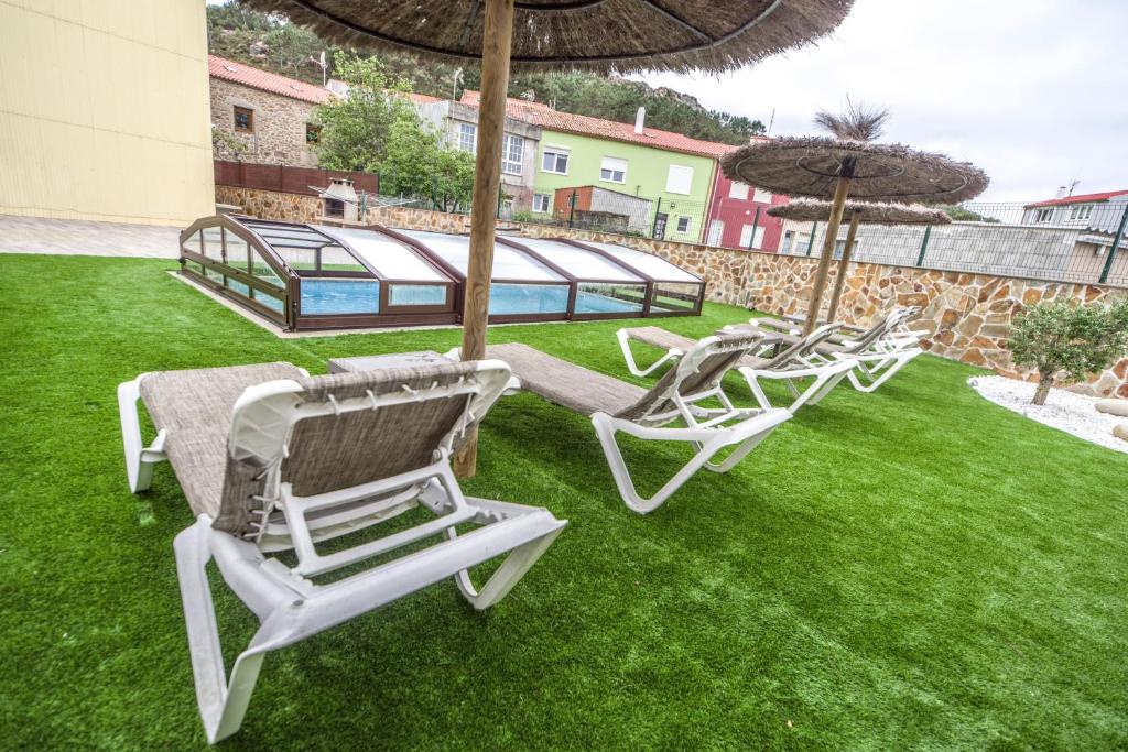Bazén v ubytování Casa El Rincón de Alberto con Piscina CLIMATIZADA y Calefacción nebo v jeho okolí