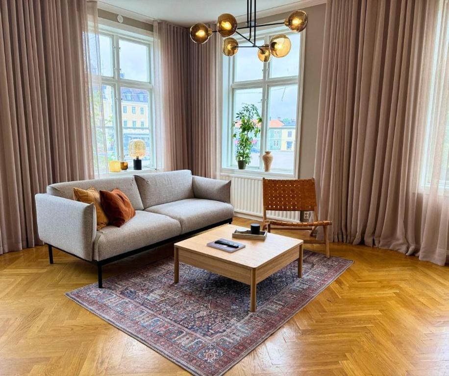 Posezení v ubytování Eksjö Stadshotell