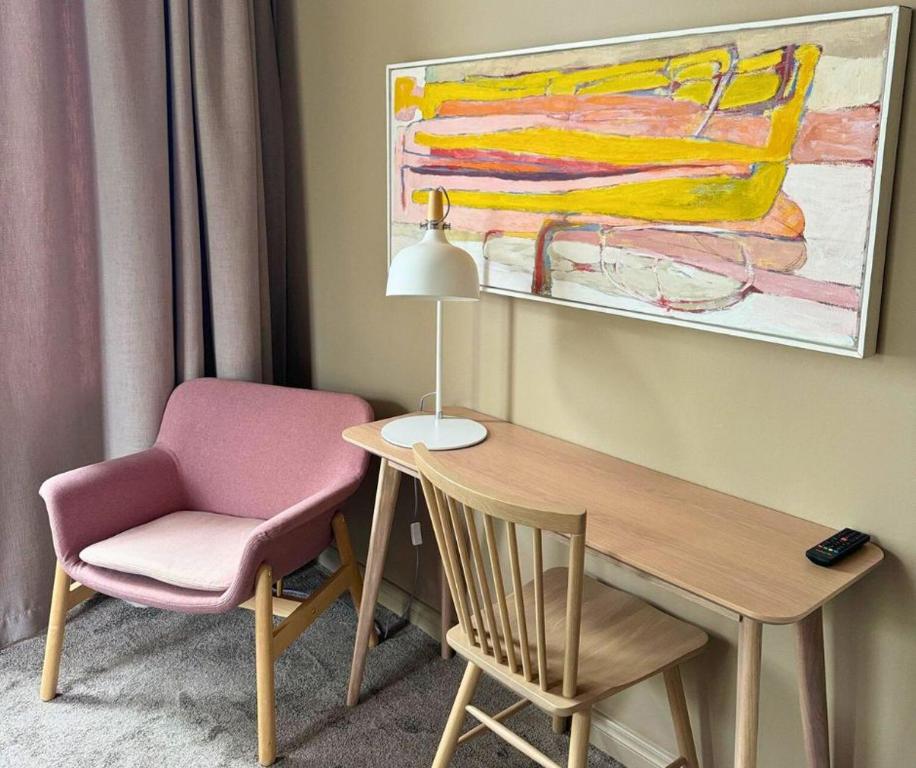 Posezení v ubytování Eksjö Stadshotell