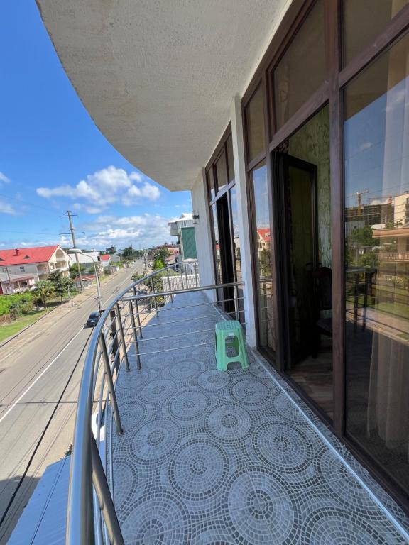 Balkón nebo terasa v ubytování TikTok house