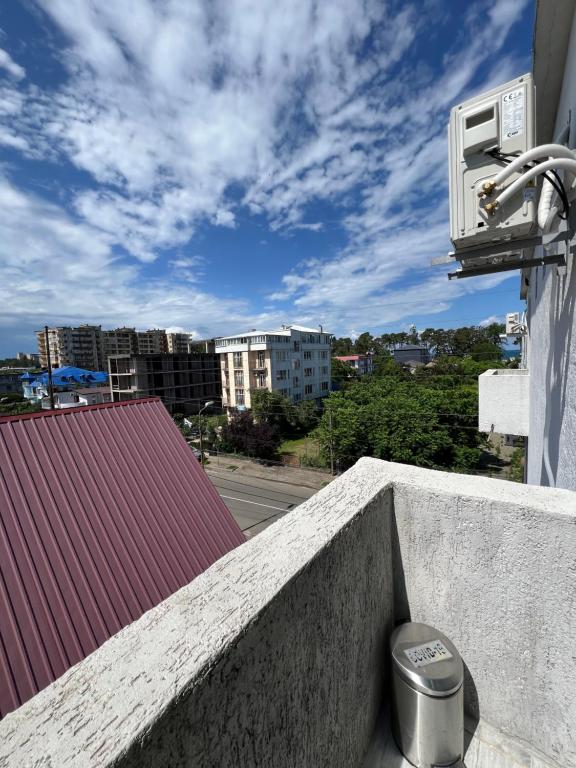 Balkón nebo terasa v ubytování TikTok house