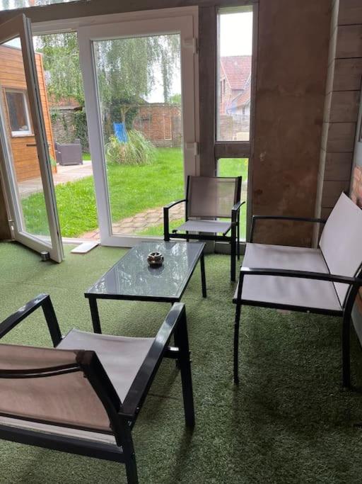 Posezení v ubytování Charmant 2 pièces