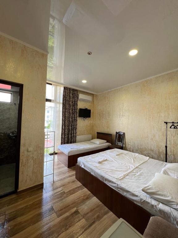 Postel nebo postele na pokoji v ubytování TikTok house