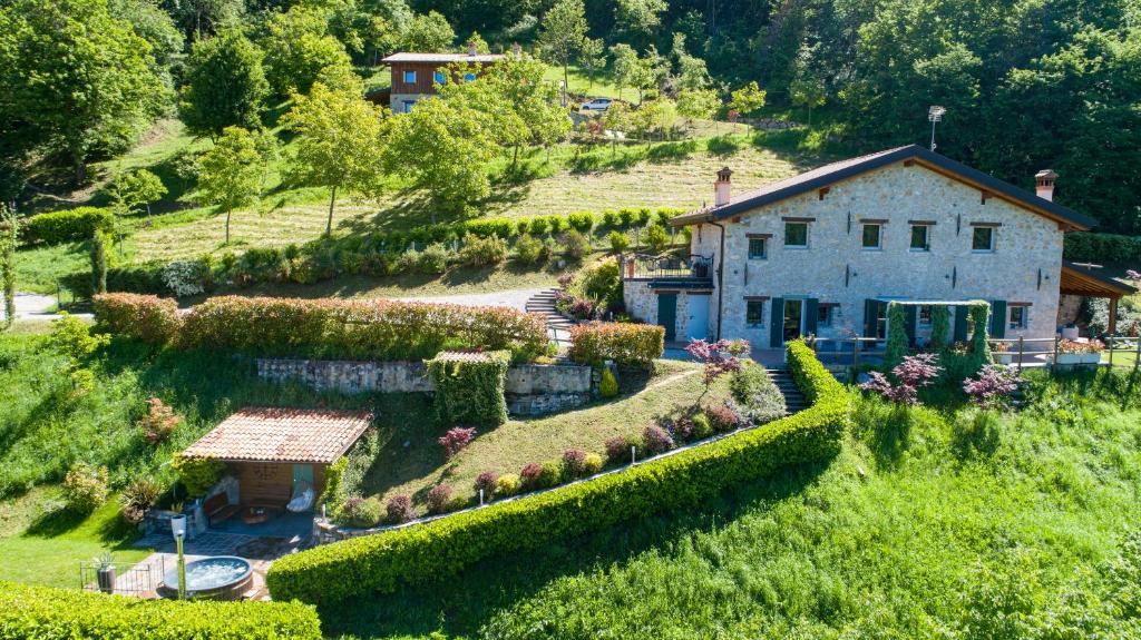 Zahrada ubytování Agriturismo Casarai