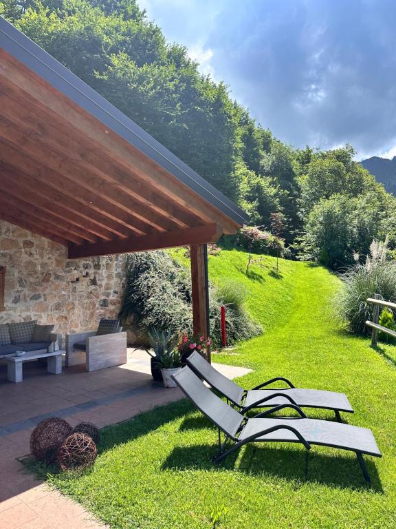 Zahrada ubytování Agriturismo Casarai