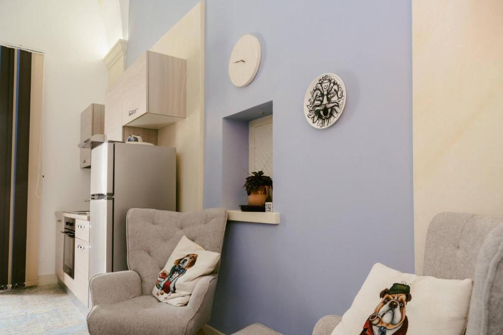 Posezení v ubytování S Antonio House