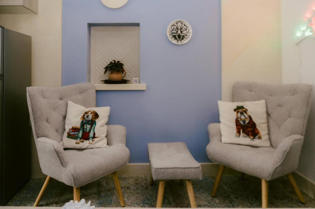 Posezení v ubytování S Antonio House