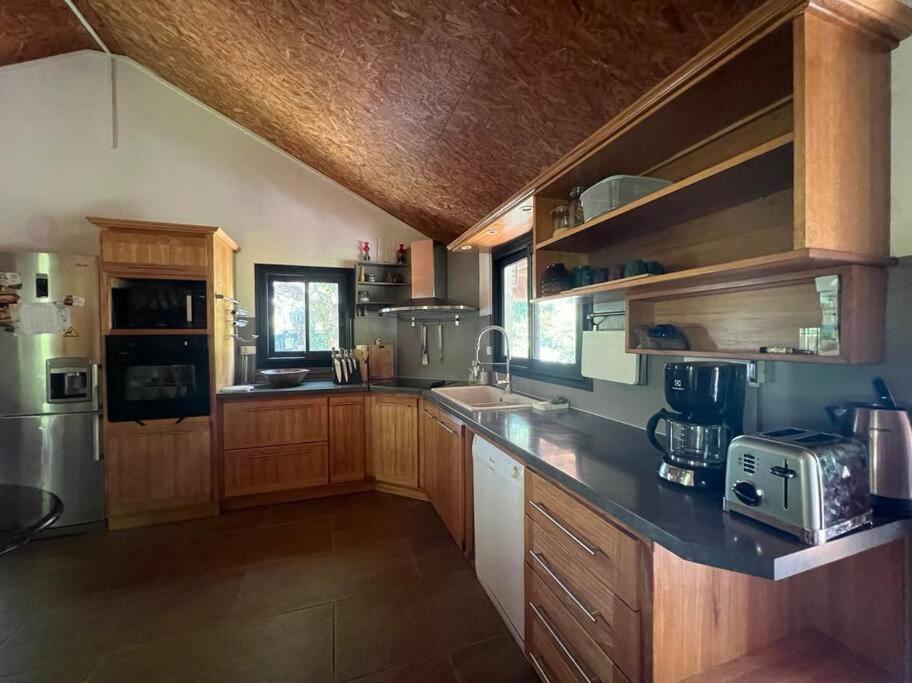 Kuchyň nebo kuchyňský kout v ubytování Terres D'Éden, Le Gîte de Charme