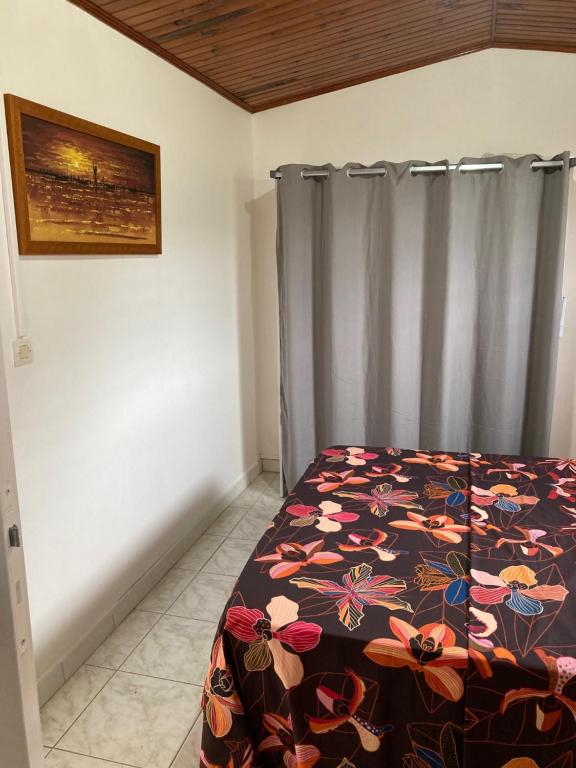 Postel nebo postele na pokoji v ubytování location appartement " les pas d'Amé"