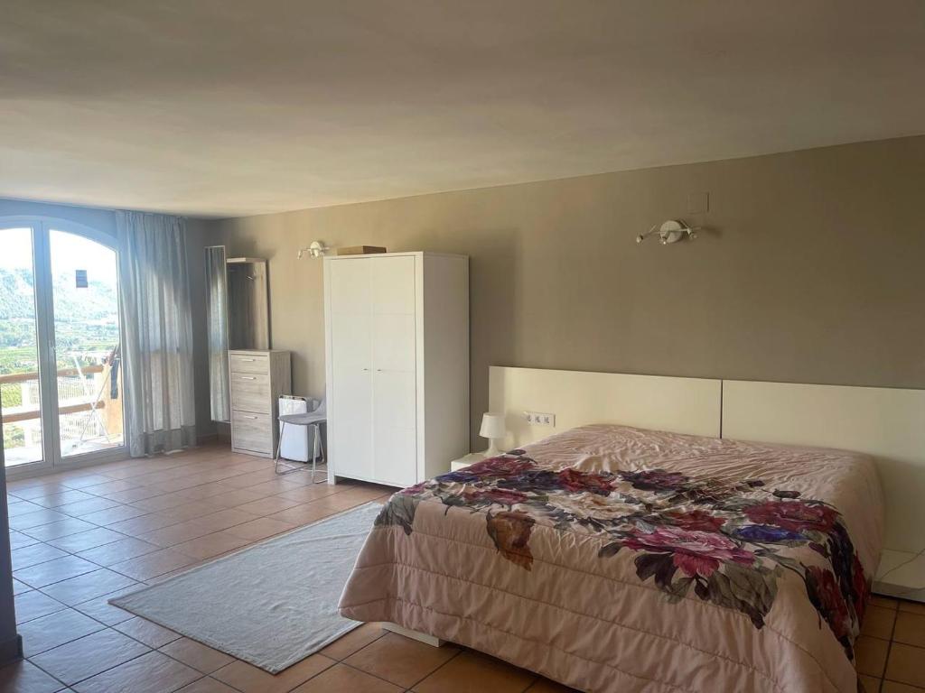 Postel nebo postele na pokoji v ubytování Loft Montepino