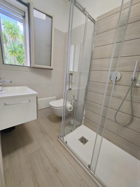 Koupelna v ubytování Villa Marianna