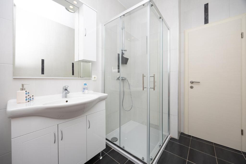 Kúpeľňa v ubytovaní Apartman Markulin