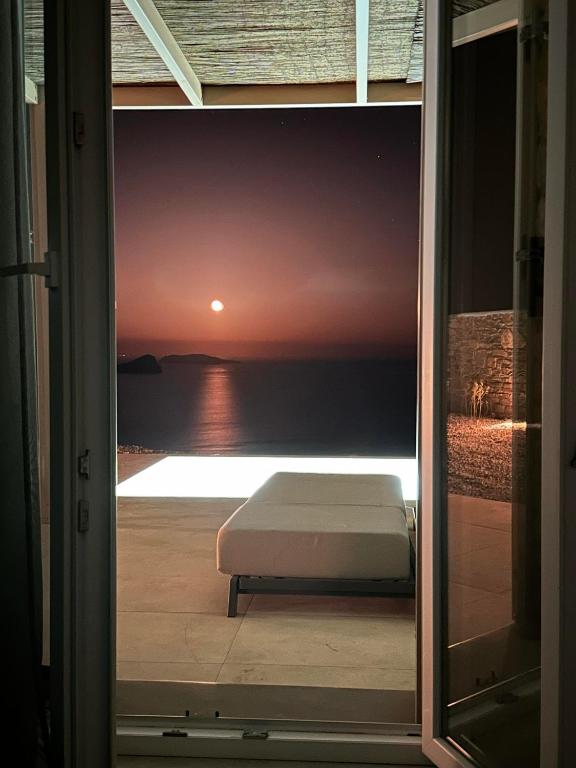 Posteľ alebo postele v izbe v ubytovaní Thermyes Villas 3 with private pool