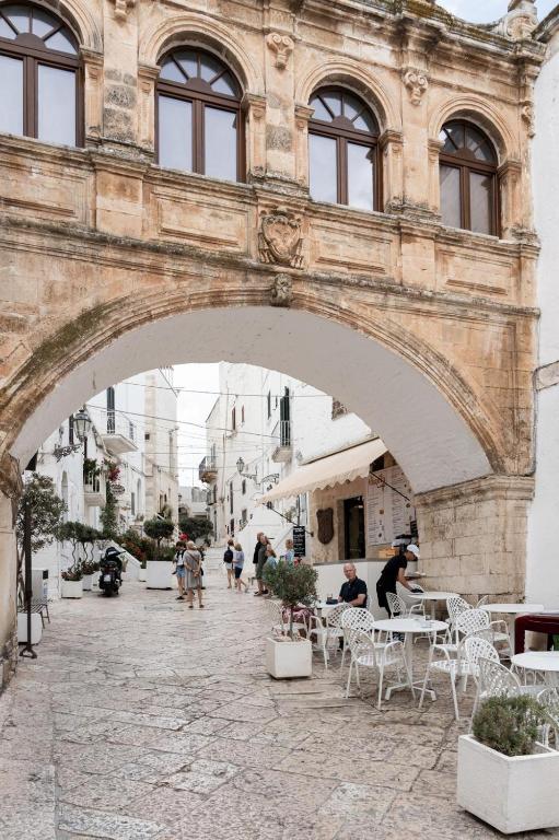 Restaurace v ubytování Cà sotto l’arco