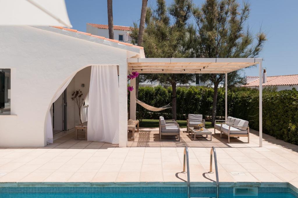 The swimming pool at or close to BiniVento- Lovely villa with pool near the beach