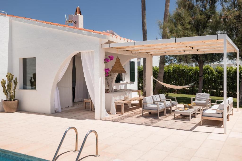 The swimming pool at or close to BiniVento- Lovely villa with pool near the beach