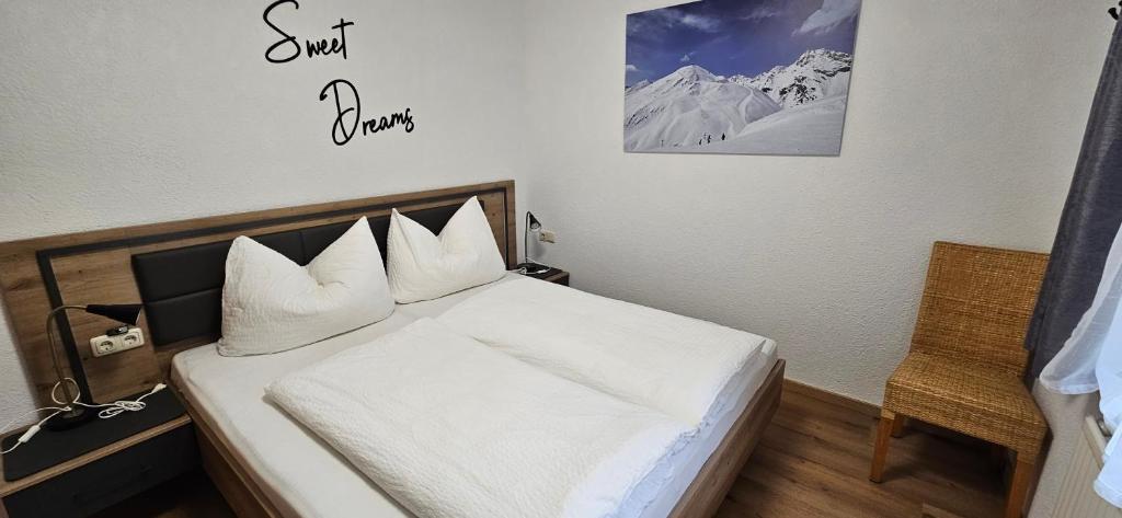 Posteľ alebo postele v izbe v ubytovaní Appartement Mair