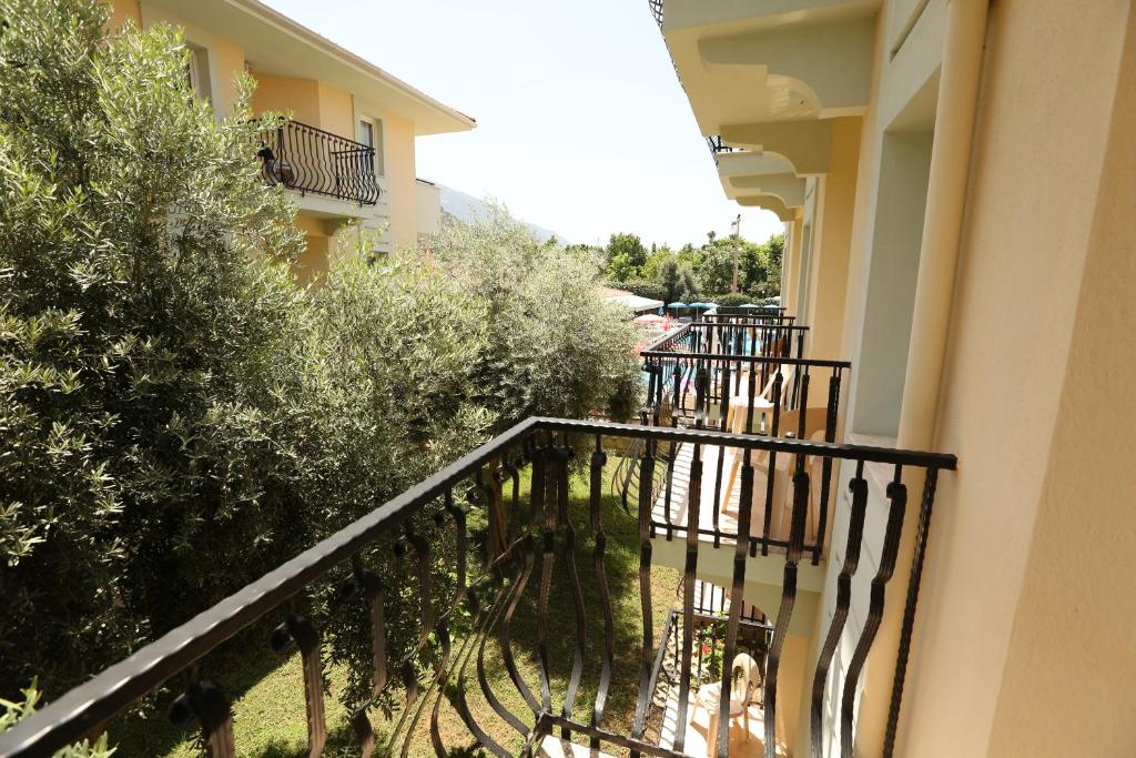 Balkón nebo terasa v ubytování Mavruka Hotel